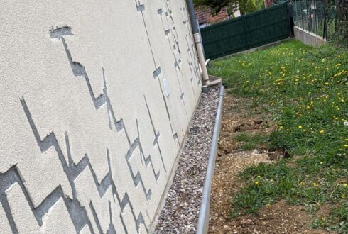Traitement de fissures sur maison individuelle